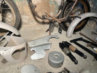 Bultaco Mercurio Mod.9 Desmontada