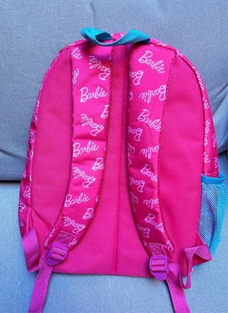 Mochila Barbie Rosa con Estampado