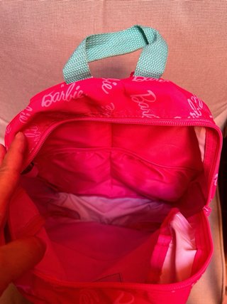 Mochila Barbie Rosa con Estampado