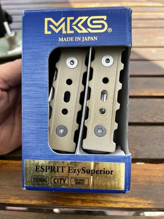 Pedales MKS extraíbles EZY Superior