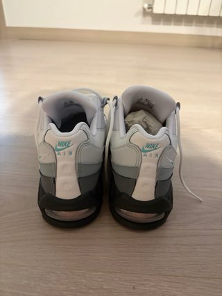 Nike Air Max 95 Big Bubble Gris Blanco