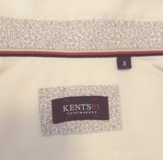 Camisa KENT'S Blanca Talla M