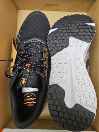 Zapatillas Nike Run Defy Vr2 Negras Naranja