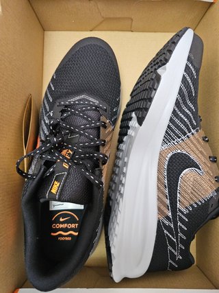 Zapatillas Nike Run Defy Vr2 Negras Naranja