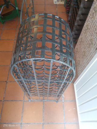 Botellero Hierro Forjado 38 Botellas