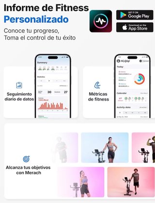 Bicicleta Estática Merach Silenciosa