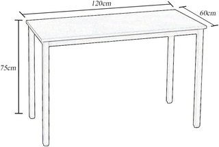 Mesa de Estudio Oficina 120 x 60