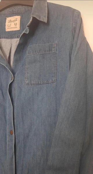 Vestido de ganga