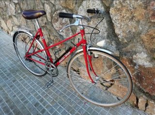 Bicicleta Vintage Rabassa Roja
