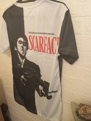 t.XL Camiseta Scarface Tony Montana,2 A ESTRENAR