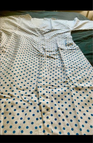 Vestaglia/Kimono Pois Sartoriale Taglia Unica