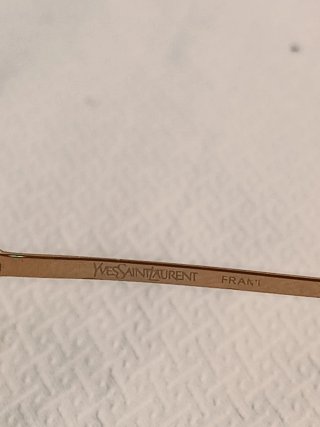 Gafas graduadas Yves Saint Laurent doradas