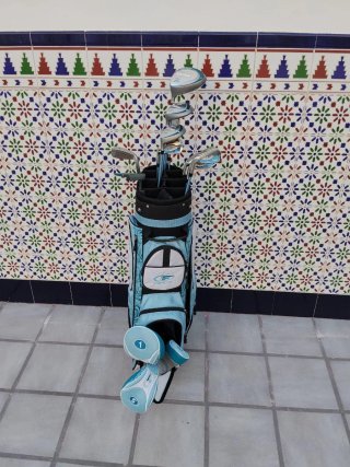 Set Palos Golf Top Flite Tour Edition para zurdos