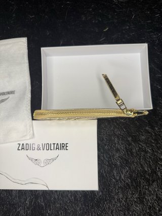 Cartera Zadig & Voltaire dorada