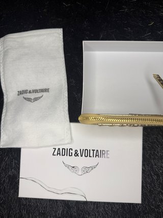 Cartera Zadig & Voltaire dorada
