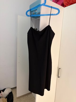 Vestido Negro Tirantes Finos
