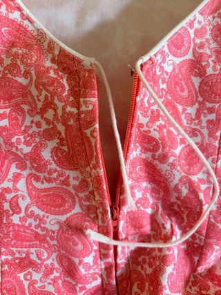 Vestido Flamenca Coral Talla 10-12
