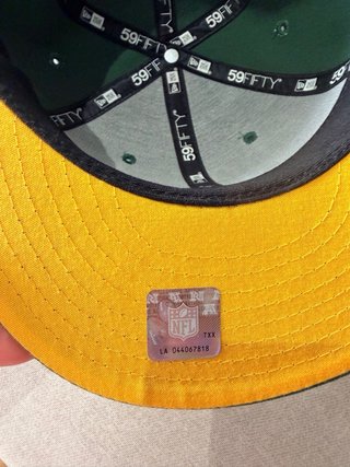 Gorra New Era 59FIFTY NFL Green Bay Packers Talla7