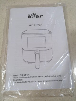 Freidora de Aire Bear