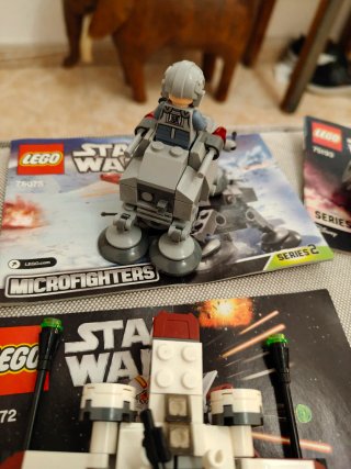 Lote instrucciones LEGO Star Wars Microfighters
