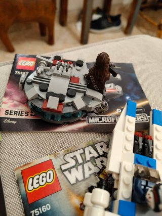 Lote instrucciones LEGO Star Wars Microfighters