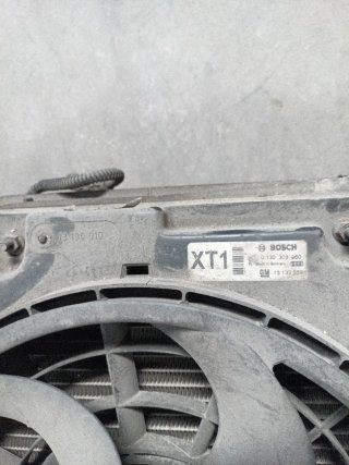 Radiador Opel Astra H con ventilador
