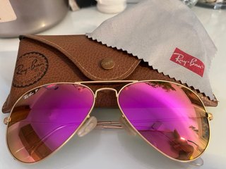 Gafas de sol Ray-Ban Aviator Rosa Dorado