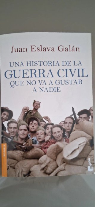 Libro una historia de la guerra civil que no gusta