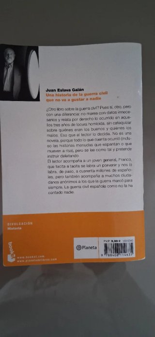 Libro una historia de la guerra civil que no gusta