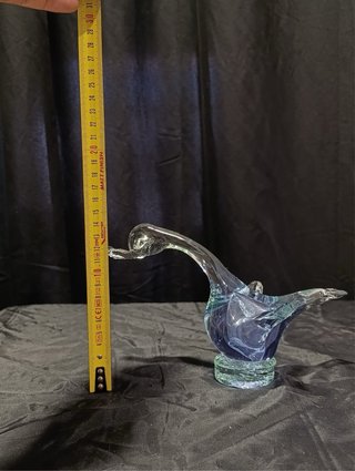 Cigno in vetro di Murano