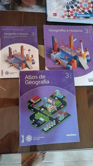 Varios libros 3 ESO Varias editoriales
