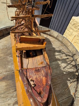 Maqueta Barco Madera