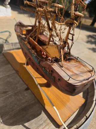 Maqueta Barco Madera