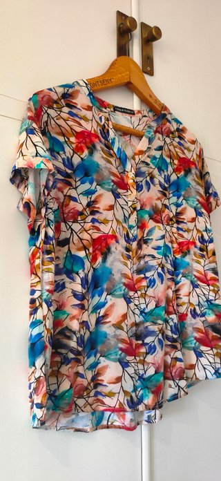 Blusa CashewFlowr floral multicolor