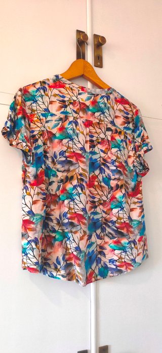 Blusa CashewFlowr floral multicolor