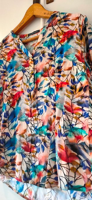 Blusa CashewFlowr floral multicolor