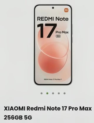 Xiaomi Redmi Note 17 Pro Max 256GB blanco