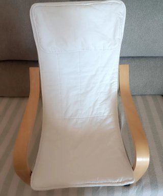 Silla infantil Ikea blanca
