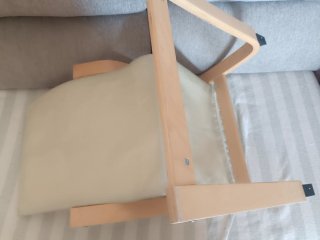 Silla infantil Ikea blanca