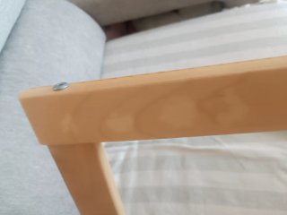Silla infantil Ikea blanca