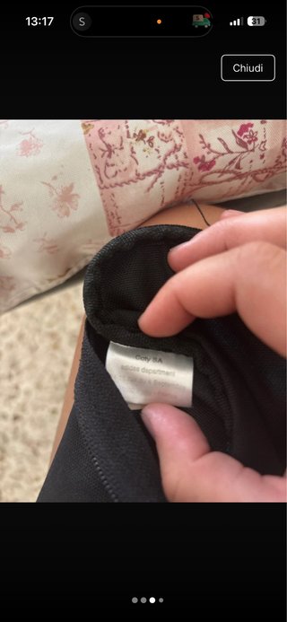 Borsa a tracolla Adidas nera