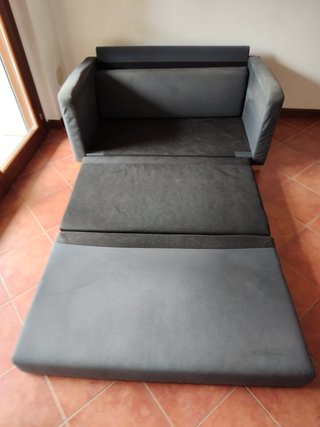 Divano letto 2 posti con letto matrimoniale