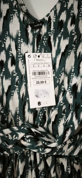 Mono largo estampado