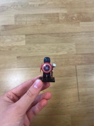 Minifigura Lego - Captain America