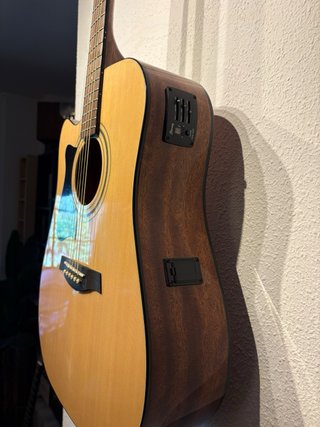 Guitarra Acústica Eléctrica Velce NT zurdo