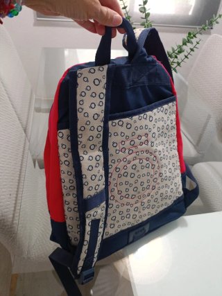 Mochila escolar Ensō, acople para carritos.
