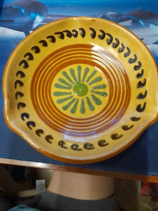 Cazuela cerámica artesanal La Bisbal Vintage