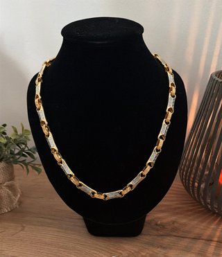 Cadena Versace Bicolor 70cm 10mm