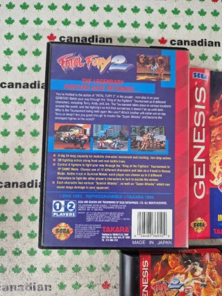 Fatal Fury 2 Sega Genesis
