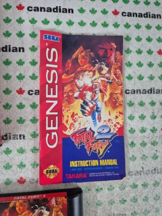 Fatal Fury 2 Sega Genesis